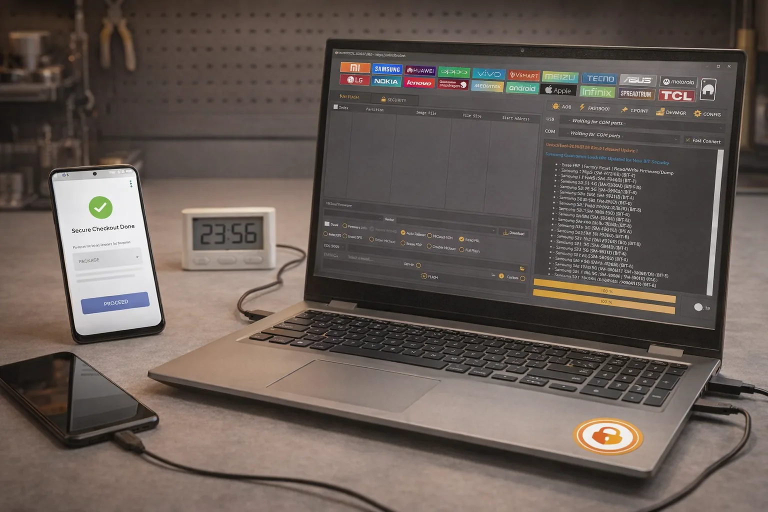 Cara Kerja Sewa Tool Unlock Harian